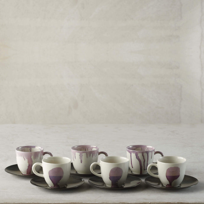 Violet Coffee Set